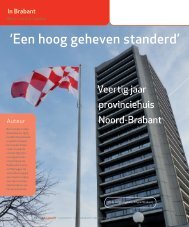 'Een hoog geheven standerd' - Thuis in Brabant