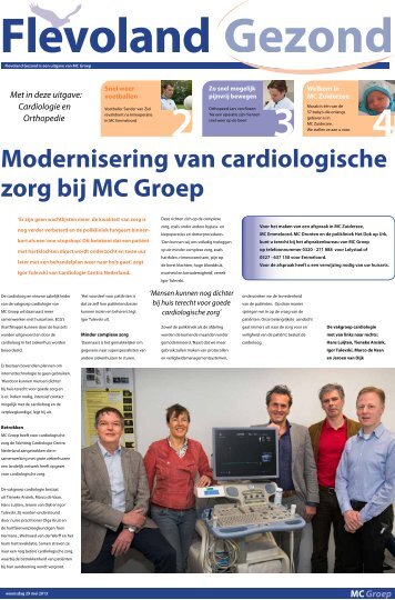 Modernisering van cardiologische zorg bij MC Groep