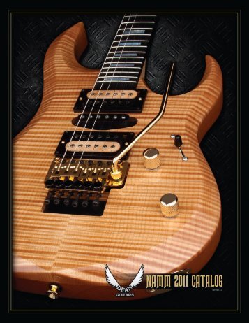 Namm 2011 catalog - Dean Guitars