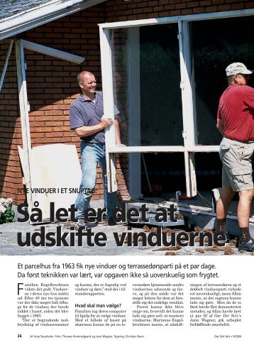 Så let er det at udskifte vinduerne Så let er det at udskifte ... - Elgum.dk