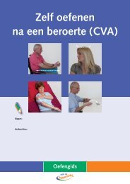 Oefengids beroerte - Nederlandse Vereniging voor Neurologie