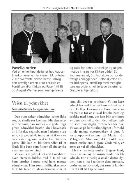 Paul blad 05 2 (Page 1) - St. Paul Menighet - Den katolske kirke