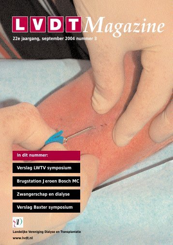 LVDT Magazine - Landelijke Vereniging Dialyse en Transplantatie
