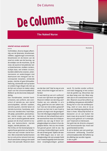 LVDT Magazine - Landelijke Vereniging Dialyse en Transplantatie