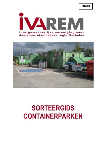 SORTEERGIDS CONTAINERPARKEN - Ivarem