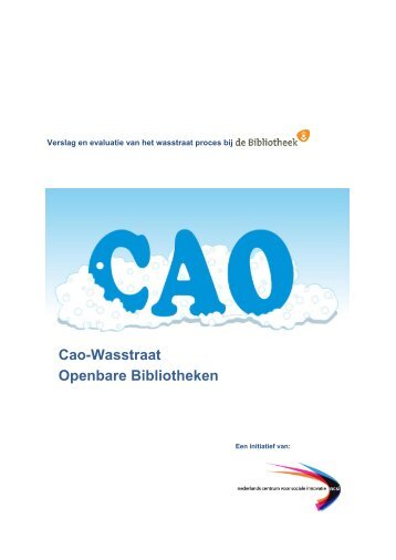 Cao-Wasstraat Openbare Bibliotheken - Kennisbank sociale innovatie