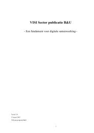 VISI Sectorpublicatie v2.0 - Stabu