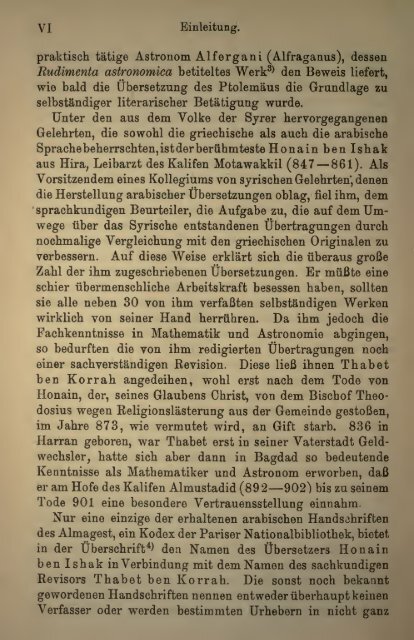 Des Claudius Ptolemäus Handbuch der astronomie ..