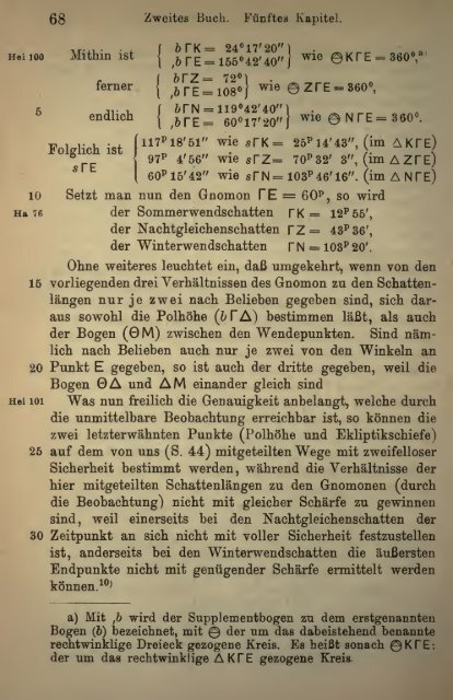 Des Claudius Ptolemäus Handbuch der astronomie ..