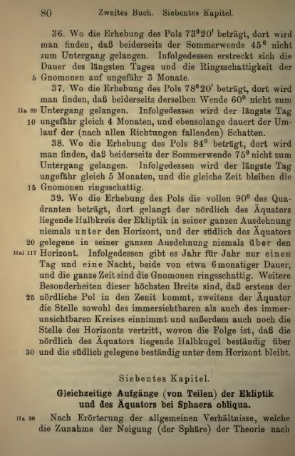 Des Claudius Ptolemäus Handbuch der astronomie ..