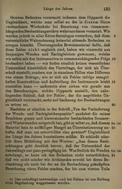 Des Claudius Ptolemäus Handbuch der astronomie ..