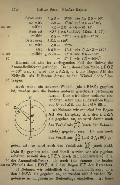 Des Claudius Ptolemäus Handbuch der astronomie ..