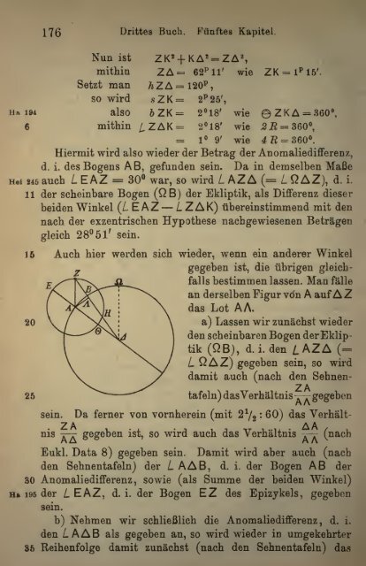 Des Claudius Ptolemäus Handbuch der astronomie ..