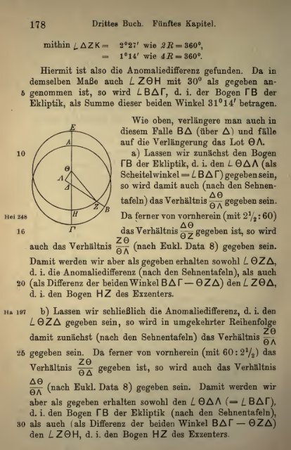 Des Claudius Ptolemäus Handbuch der astronomie ..