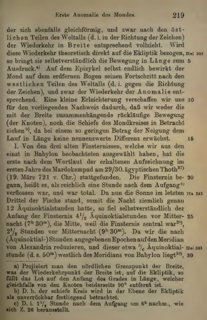 Des Claudius Ptolemäus Handbuch der astronomie ..