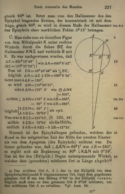 Des Claudius Ptolemäus Handbuch der astronomie ..