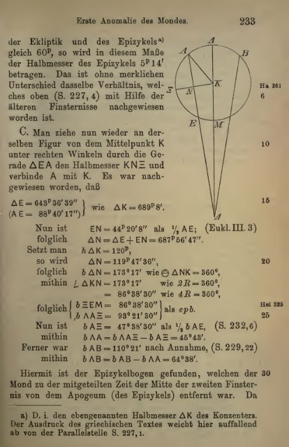 Des Claudius Ptolemäus Handbuch der astronomie ..