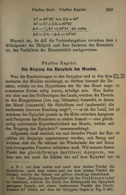 Des Claudius Ptolemäus Handbuch der astronomie ..