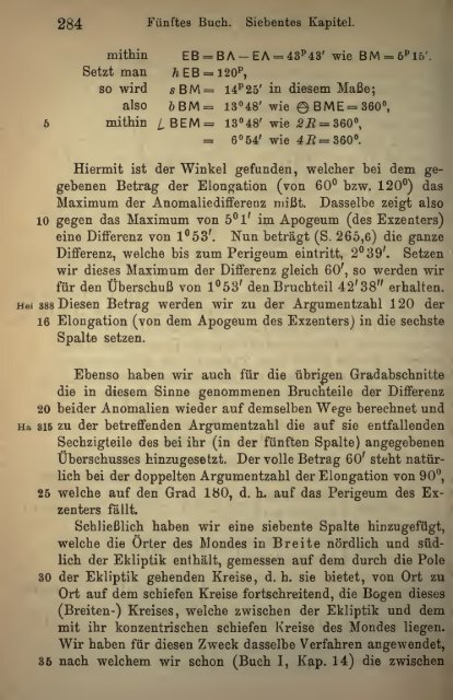 Des Claudius Ptolemäus Handbuch der astronomie ..