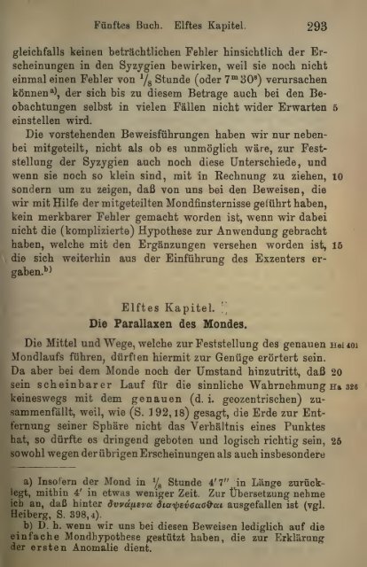 Des Claudius Ptolemäus Handbuch der astronomie ..