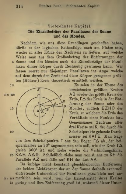 Des Claudius Ptolemäus Handbuch der astronomie ..