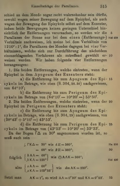 Des Claudius Ptolemäus Handbuch der astronomie ..