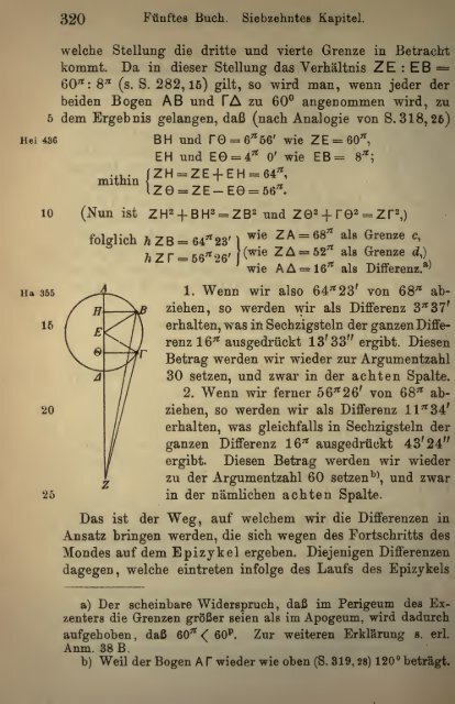 Des Claudius Ptolemäus Handbuch der astronomie ..