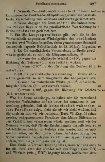 Des Claudius Ptolemäus Handbuch der astronomie ..