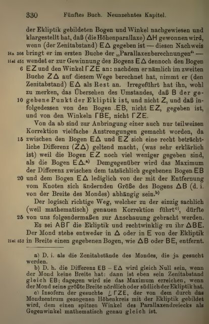 Des Claudius Ptolemäus Handbuch der astronomie ..