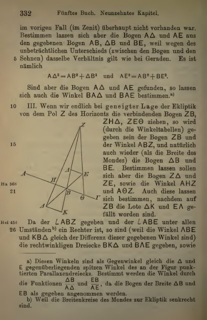 Des Claudius Ptolemäus Handbuch der astronomie ..