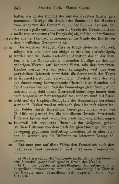 Des Claudius Ptolemäus Handbuch der astronomie ..