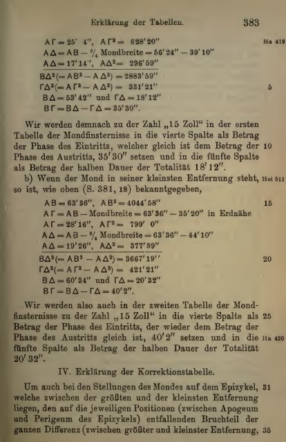 Des Claudius Ptolemäus Handbuch der astronomie ..