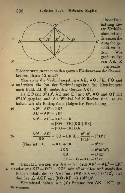 Des Claudius Ptolemäus Handbuch der astronomie ..