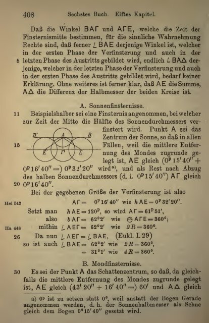 Des Claudius Ptolemäus Handbuch der astronomie ..