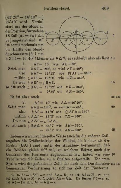 Des Claudius Ptolemäus Handbuch der astronomie ..