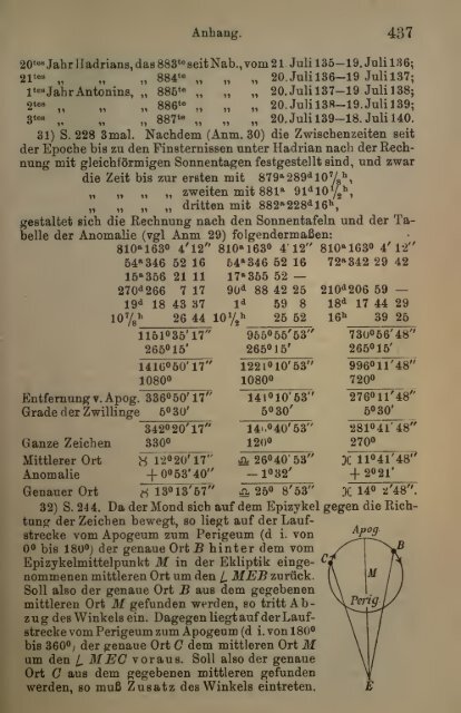 Des Claudius Ptolemäus Handbuch der astronomie ..