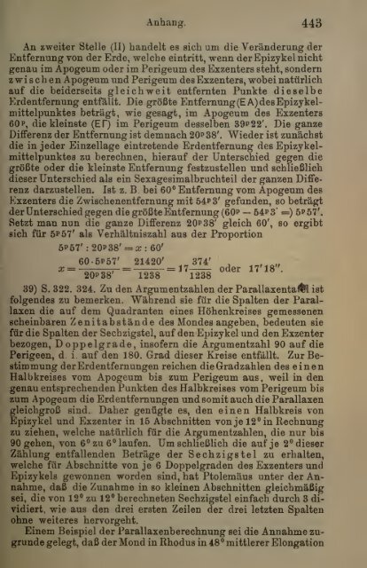 Des Claudius Ptolemäus Handbuch der astronomie ..