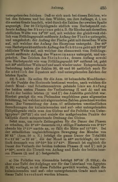 Des Claudius Ptolemäus Handbuch der astronomie ..