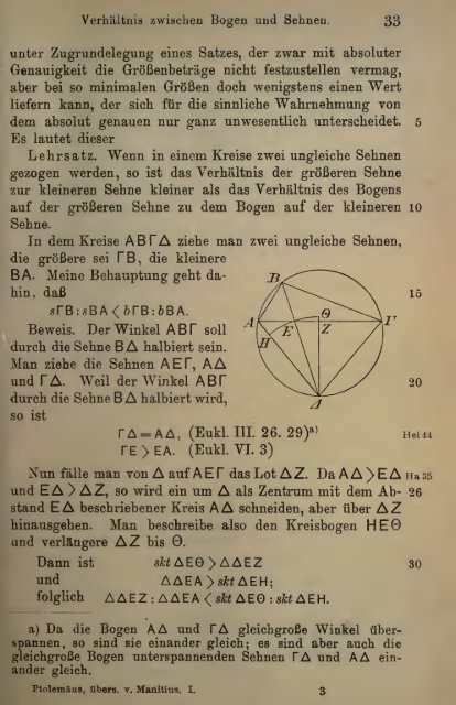 Des Claudius Ptolemäus Handbuch der astronomie ..