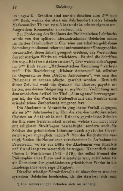 Des Claudius Ptolemäus Handbuch der astronomie ..