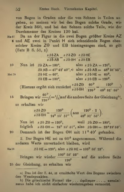 Des Claudius Ptolemäus Handbuch der astronomie ..