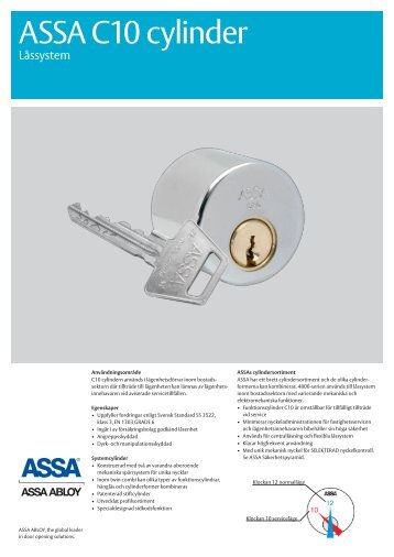 ASSA C10 cylinder Svensk.pdf