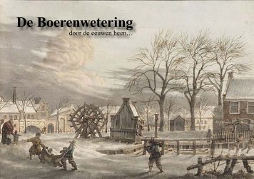 De Boerenwetering en zijn loop door Amsterdam - theobakker.net