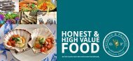 Honest & High Value Food