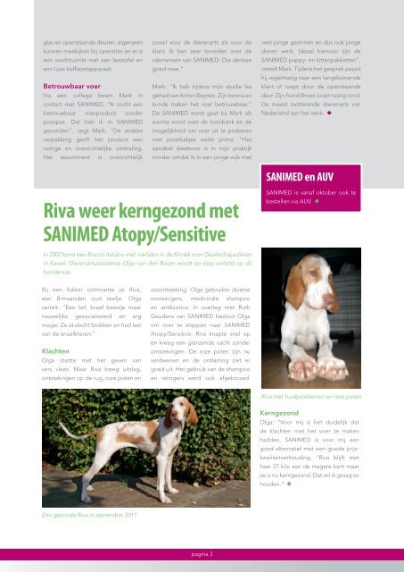 SANIMED Anti-Struvite: curatief dieetvoeder voor de hond