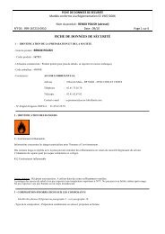 FICHE DE SÉCURITÉ.pdf - ACCOR LUBRIFIANTS