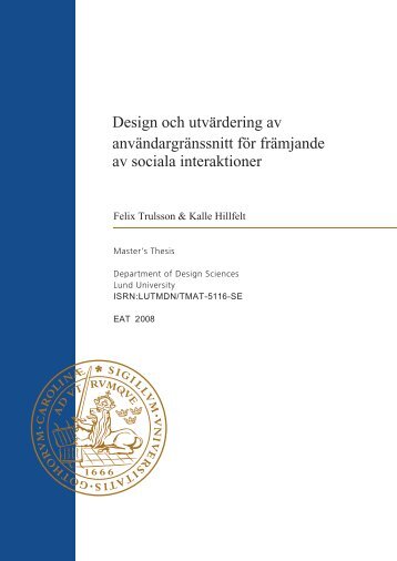 Download - Institutionen för designvetenskaper - Lunds Tekniska ...