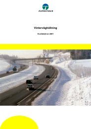 Vinterväghållning, kvalitetskrav - Tiehallinto