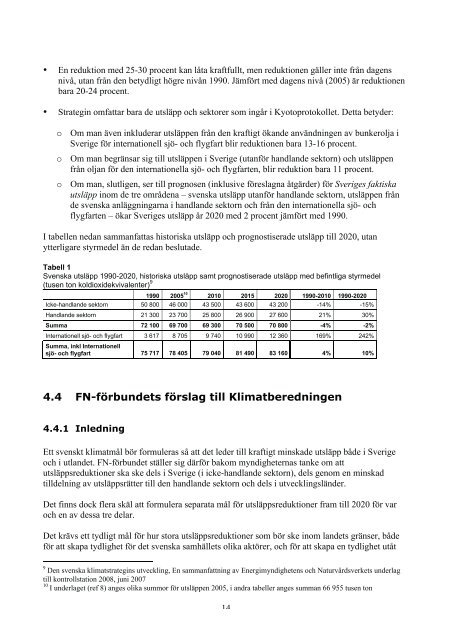 Klimatpolitik och Millenniemålen