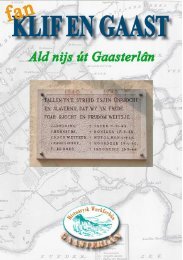 nr. 8 - Histoarysk Wurkferbân Gaasterlân